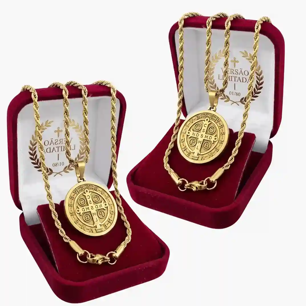 2 Medalhas Completas de São Bento